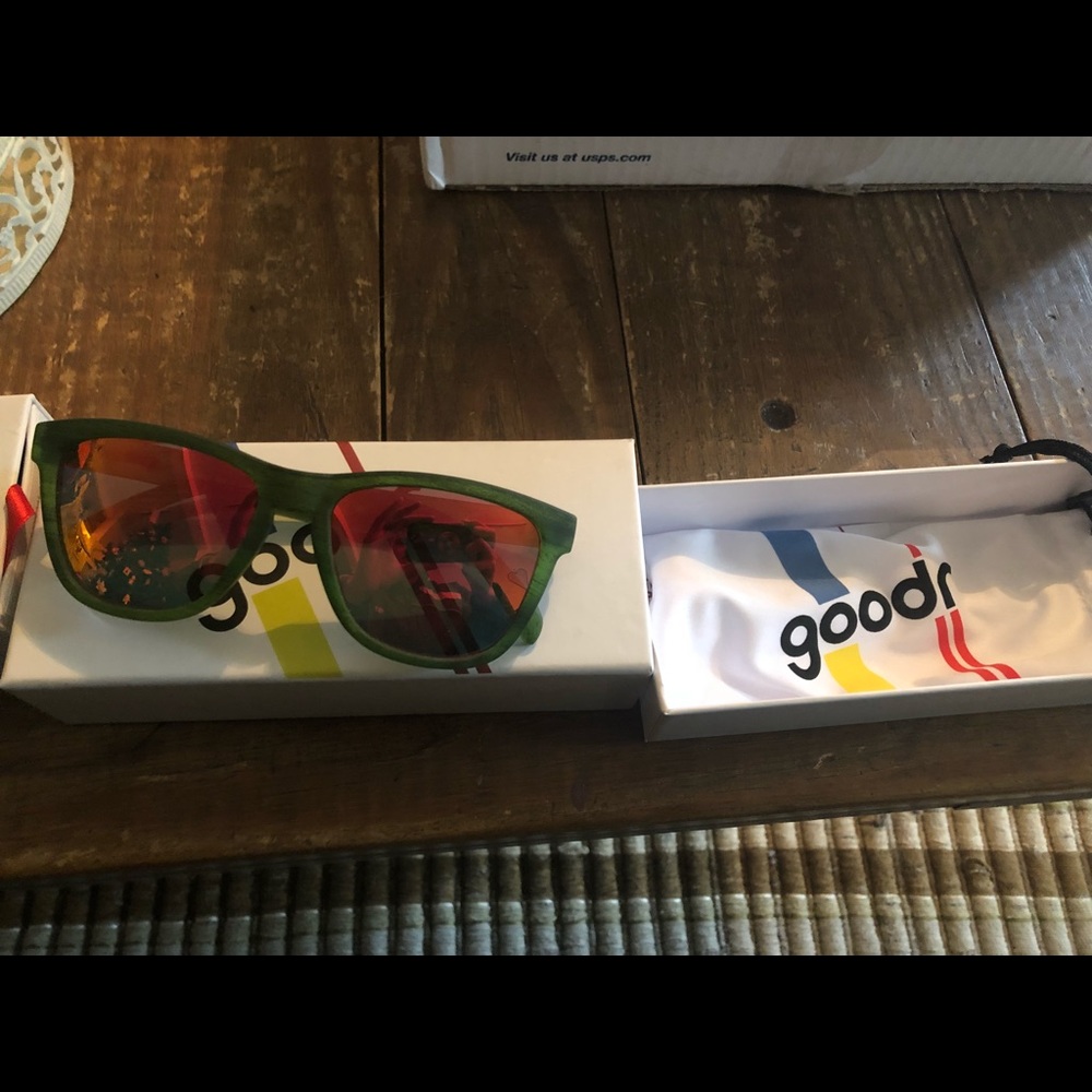 Goodr green sunglasses